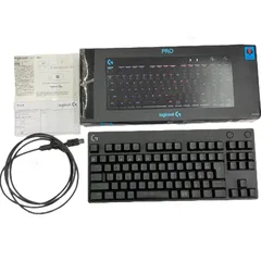 186001 動作確認済み Logicool ロジクール G PRO テンキーレス ゲーミングキーボード YU0039