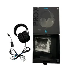186000 現状品 Logicool ロジクール pro x ゲーミングヘッドホンのサムネイル