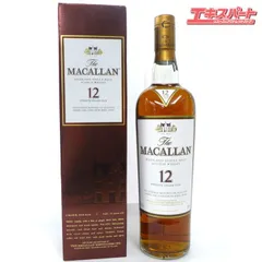 未開栓 THE MACALLAN ザ マッカラン 12年 シェリーオークカスク 旧ボトル 公田店