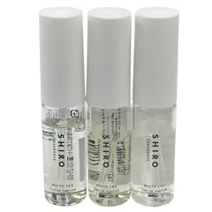 186005 SHIRO シロ ホワイトティー/ホワイトリリー 香水 10ml 3点まとめ売り