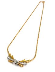 スワロフスキー ライフロングボウ ネックレス 671K〇 | Mercari