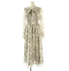 プロポーション ボディドレッシング PROPORTION BODY DRESSING ワンピース ロング PS グレー ホワイト /ES ■OS