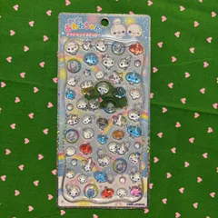 【正規品】KAMIOJAPAN ぷくぷくあわわちゃん　プチドロップステッカー