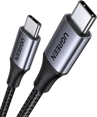 UGREEN USB Cケーブル 240W PD3.1 超急速充電 USB Type C ケーブル 高耐久ナイロン iphone17/16/15シリーズ、MacBook Pro、iPad mini、Matebook、iPad Pro、Xperia等 (2m)