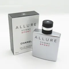 CHANEL シャネル アリュール オム スポーツ 香水 50ml オードゥトワレット 残量多 フレグランス BC4062AA