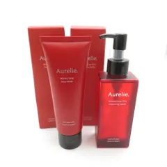 未使用 Aurelie オレリー モイストフェイス ウォッシュ モイストオイルイン クレンジングウォーター 洗顔料 メイク落とし 2点 BN5426H2