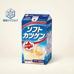 설인 소프트 커츠겐 300ml 5개 세트 송료 무료 홋카이도 한정 당지 유산균 음료 롱셀러 종이 팩 음료 눈표 메그밀크 냉장 주문 활원 활력의 급원 음료 음료 서울 푸드