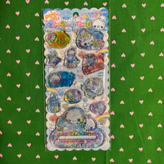 【正規品】カミオジャパン　ぷくぷくあわわちゃん かおりつき　ウォーターinシール