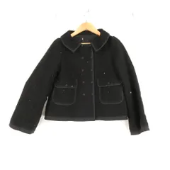 美品 DRESSTERIOR ドレステリア ツイードジャケット 36 S～Mサイズ相当 ウール他 ショート丈 スパンコール レディース AD1718A95 