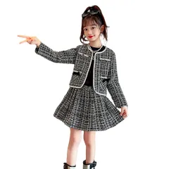 キッズ ジャケット フォーマル スカート2点セットアップ 発表会 スーツ 結婚式 女の子 七五三 入園式 子供服 入学式