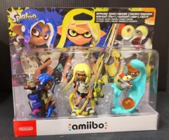 任天堂 amiibo スプラトゥーン3 オクトリング&インクリング&コジャケ