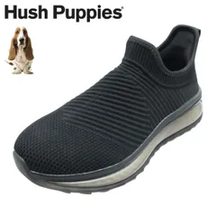 ハッシュパピー  Hush Puppies レディース スニーカー L-0004CT ハンズフリー 軽量 3E 軽量 スリッポン ウォーキングシューズ 靴　ブラックのサムネイル