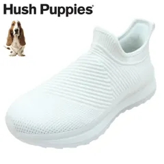 ハッシュパピー  Hush Puppies レディース スニーカー L-0004CT ハンズフリー 軽量 3E 軽量 スリッポン ウォーキングシューズ 靴　アイボリーのサムネイル