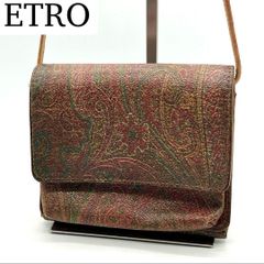 ✨美品✨ETRO エトロ ペイズリー アクセサリーポーチ ハンドバッグ 筒 