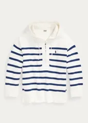 ☆ Ralph Lauren ☆ ストライプオーバーサイズフーディ　XS