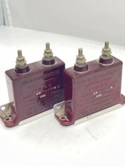 ①難あり　SOSHINDENKI　マイカコンデンサー0.4μＦ　300Ｖ２個 ①難あり SOSHINDENKI マイカコンデンサー0.4μF 300V2個 - メルカリ