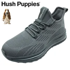 ハッシュパピー Hush Puppies メンズ スニーカー M-0003CT ハンズフリー 軽量 3E 軽量 紐 レースアップ ウォーキングシューズ スリッポン ローカット ダークグレーのサムネイル