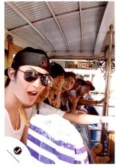 King&Prince 14年 ハワイオフショット ジェシー/平野紫耀/永瀬廉 公式写真 *1枚