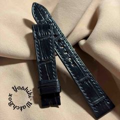 cro-2078 ヌバック クロコダイル 腕時計ベルト タンブラウン (ラグ幅20