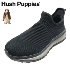 ハッシュパピー  Hush Puppies メンズ スニーカー M-0004CT ハンズフリー 軽量 3E 軽量 スリッポン ウォーキングシューズ 靴　ブラックのサムネイル