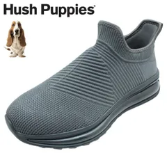 ハッシュパピー  Hush Puppies メンズ スニーカー M-0004CT ハンズフリー 軽量 3E 軽量 スリッポン ウォーキングシューズ 靴　ダークグレーのサムネイル