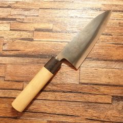 出刃包丁 木製ハンドル 約20cm - メルカリ