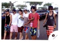 King&Prince 15年ハワイ 集合 公式写真 *1枚