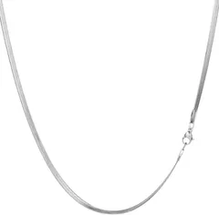 スネークチェーン ネックレス ステンレス レディース メンズ 細め