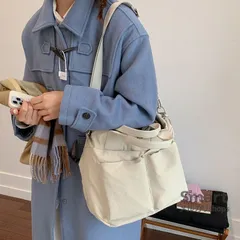 トートバッグ レディース ナイロンバッグ 大容量 通学バッグ 通勤バッグ ショルダーバッグ 斜め掛けバッグ カジュアルバッグ M260411-2