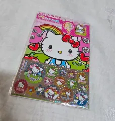 レトロキティー ハローキティ 칭찬ステッカー セット レトロ文具 Sanrio サンリオ ダイアリーデコ レトロ グッズ