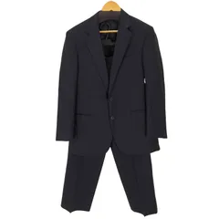 バーバリーロンドン BURBERRY LONDON 2B モヘヤ混 ピンストライプ ウールテーラードセットアップ メンズ  AB7