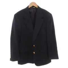 ラルフローレン RALPH LAUREN Polo University Club 80-90’s 紺ブレ ブレザー テーラードジャケット 金ボタン USA製 42 紺 ネイビー /FF