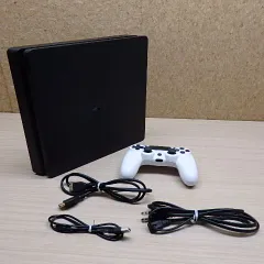 動作品 ps4 プレイステーション4 本体 cuh-2100a 初期化済み コントローラー互換品 ブラック
