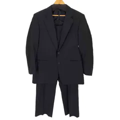 バーバリーズ BURBERRYS 紺タグ 2B ストライプウールテーラードセットアップ メンズ  AB7