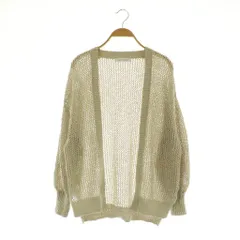 アーバンリサーチ URBAN RESEARCH 23SS 透かし柄ガウンカーディガン ニット 長袖 F ベージュ /MY ■OS