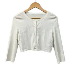 FOXEY NEW YORK(フォクシーニューヨーク) カーディガン サイズ42 L レディース - 29459 白 長袖