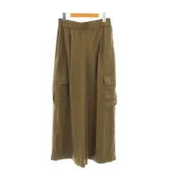 プラステ PLST 24SS イージーワイドカーゴパンツ M ブラウン /ES ■OS