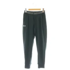 アンダーアーマー UNDER ARMOUR HEATGEAR ウエストロゴ イージージョガーパンツ SM 黒 /NR ■OS
