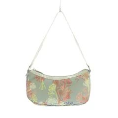 レスポートサック LesportSAC ハンドバッグ ミニ ナイロン 総柄 グレー マルチカラー /MI ■OS