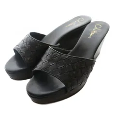 コールハーン COLE HAAN ヒールサンダル 9B 黒 ブラック /SS ■OS