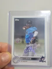 マイアミ新人 イアン ルイ サイン入り 野球 カード