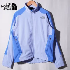 ノースフェイス THE NORTH FACE ソフトシェルジャケット L ブルー APEX アペックス ストリート アメカジ テック 古着 E722