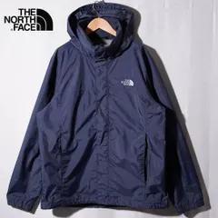 ノースフェイス THE NORTH FACE ナイロンジャケット L ネイビー マウンテンパーカー ロゴ刺繍 テック ストリート オーバーサイズ 古着 E723