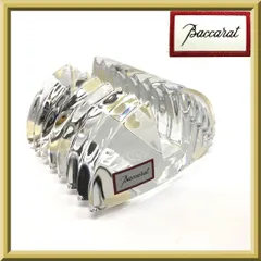 Baccarat バカラ フォトスタンド 写真立て 名刺立て ペーパーウェイト 文鎮 ブランド インテリア 雑貨 小物 置物 飾り物 クリスタルガラス クリアのサムネイル