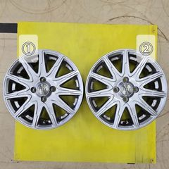 中古GRIMOIRE 13インチ アルミホイールPCD100/4穴 2本 中古GRIMOIRE 13インチ アルミホイールPCD100/4穴 2本 - メルカリ