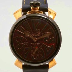 希少】腕時計 メンズ ガガミラノ GaGa MILANO マヌアーレ48 5014.02S 