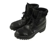 ティンバーランド Timberland 7ホールレースアップブーツ レザー 本革 黒 ブラック シューズ 靴