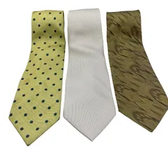 199990 LANVIN ランバン ネクタイ 3点まとめ売り