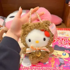 クラシック Sanrio Hello Kitty クマ ドール がま口 ポーチ ぬいぐるみ