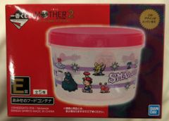 BANDAI SPIRITS 一番くじ MOTHER2 ギーグの逆襲 30th ANNIVERSARY E賞 ピンク おみせのフードコンテナ